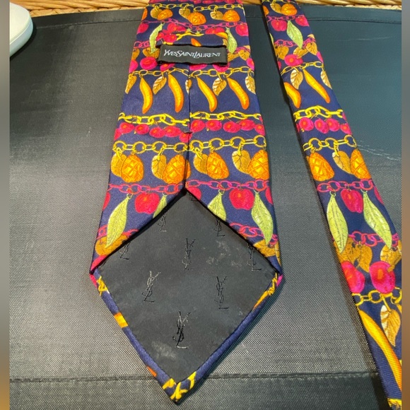 Vintage Yves Saint Laurent Silk Necktie - Picture 4 of 8